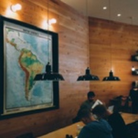 Students studying at a desk